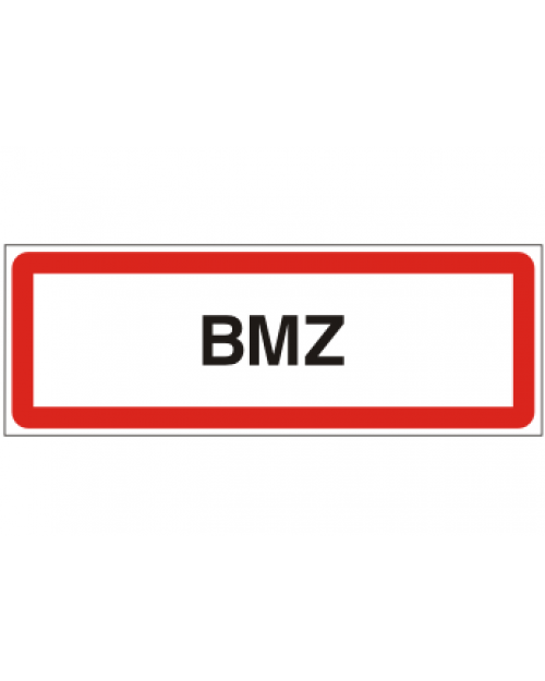 Brandschutzschild: BMZ, Best. Nr. 3744