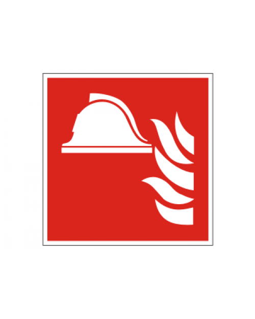 Brandschutzschild: Material zur Brandbekämpfung, Best. Nr. 3706