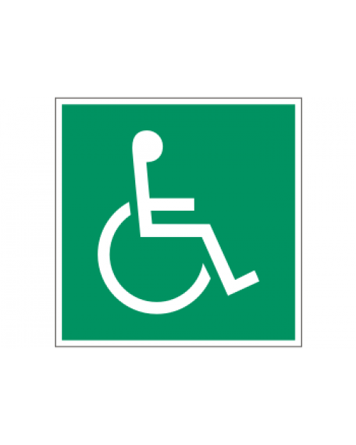 Rettungszeichen: Notausgang für Behinderte, Best.-Nr. 3646