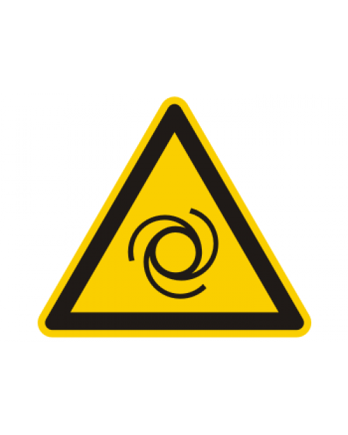 Warnschild: Warnung vor automatischem Anlauf, Best. Nr. 3852