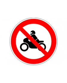 Verbotsschild "Für Motorräder verboten", Best.‑Nr. 3448